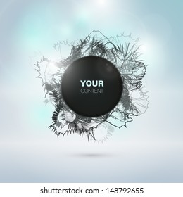 Trendy vector background