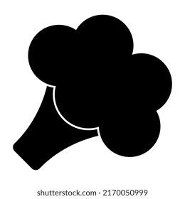 Trendy vector design of broccoli