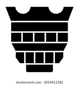 Diseño vectorial de moda de lente de cámara