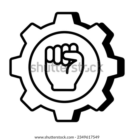 Trendy vector design of career passion
