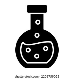      Diseño vectorial moderno de experimento químico