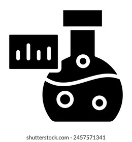     Diseño de Vector de moda del experimento químico

