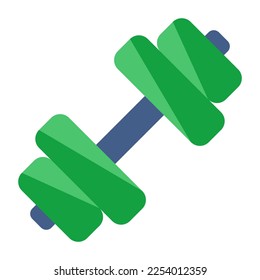 A trendy vector design of dumbbells