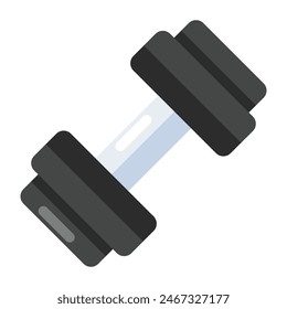 A trendy vector design of dumbbells