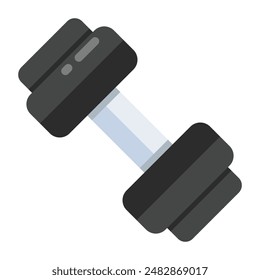 A trendy vector design of dumbbells