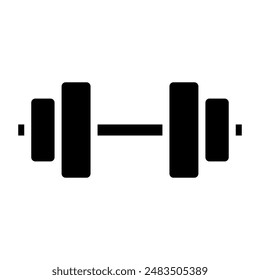 A trendy vector design of dumbbells