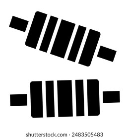 A trendy vector design of dumbbells