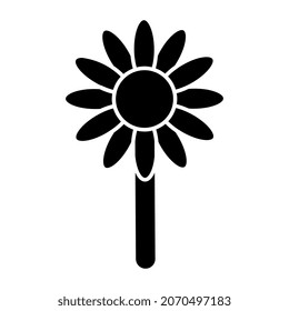 A trendy vector design of flower