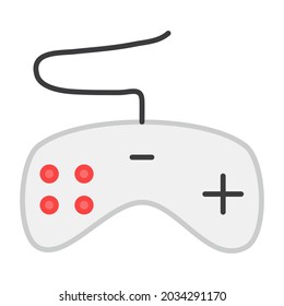 A trendy vector design of gamepad