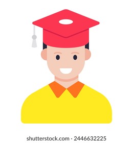 Trendy vector design of graduate