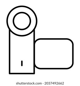 A trendy vector design of handycam
