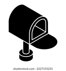 Diseño vectorial de moda de buzón