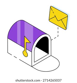 Diseño de Vector de moda de buzón