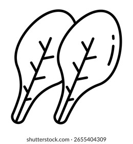 Design vetorial moderno de alface