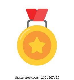 A trendy vector design of medal in modern style, an editable icon of star medal