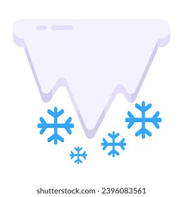 Trendy vector design of melting 

