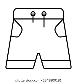 Diseño vectorial de moda del corto masculino