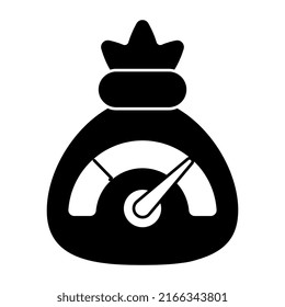 Un moderno diseño vectorial de la eficiencia monetaria
