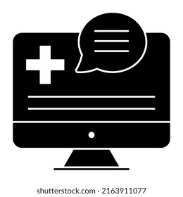 Trendy vector design of online consultation
