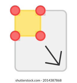 A trendy vector design of page minimize