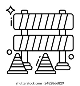 Diseño de Vector de moda de tablero de bloqueo de carreteras