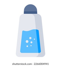 Trendy vector design of salt pot 
