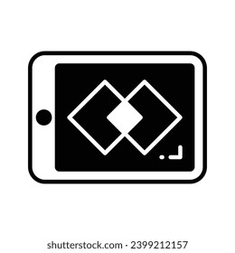 Trendy vector of digital art in modern style, ready to use vector
