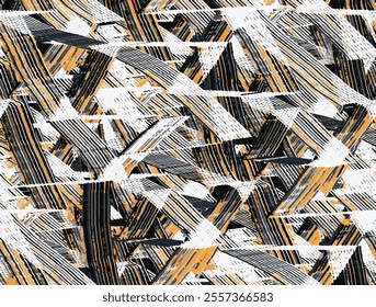 trendy vector illustration in style retro geometric ethnic rustic modern Vector seamless texture background. Pattern art illustration design. Grunge watercolor style. Artistic retro fabric print decor