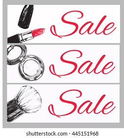  Trendy vector illustrations. Sale templates, banners