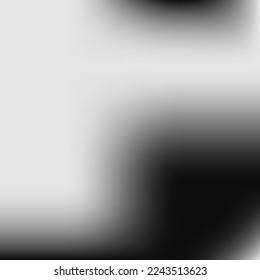 Trendy Vector Liquid Watercolor Design Picture. Monochrome Aluminium Digital Minimal Blurry Wallpaper. Empty Smooth Dark Smooth Gradient Mesh. Black Silver Metallic Grey Gradient Background.