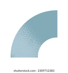 Trendy vector minimalist geometric basic gradient element grunge shape abstract Figures bauhaus forms Retro style texture illustration. Modern design poster, cover, card design.