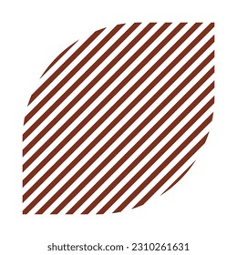 Trendy vector minimalist geometric basic lines element. Shape abstract figure bauhaus form. Retro style texture illustration. Modern design poster, cover, card design.
