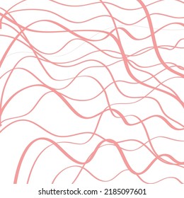 Trendy vector pattern with brush Abstract bright card