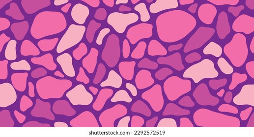 trendy vector pattern of soft colors for textile design