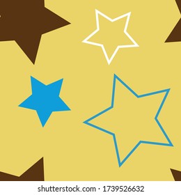 Trendy vector seamless colorful pattern with brush strokes. Vector illustration, geometric design. For shirts, posters, cards, scrapbooking, birthday and party invitations.