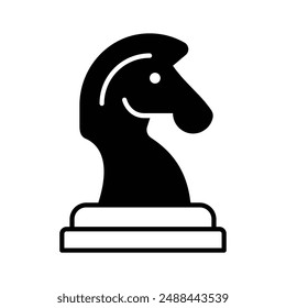 Trendy vector of strategy in editable style, chess pawn in modern design style