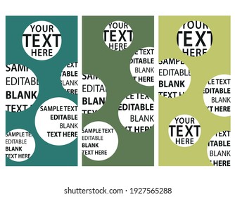Trendy-Vektortags-Layout mit Platz für Ihren Text, farbige, einfache Hintergründe mit Vektorgrafik