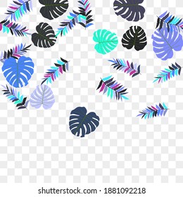 Trendy vector tropical pattern, great design for any purposes. Beautiful spring garden. Tropical backdrop. Summer green garden. Summer tropical leaf. Holiday decoration.
