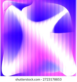 A trendy and vibrant abstract background featuring purple, pink, and violet vertical stripes. The glowing light waves create a retro-futuristic synthwave or vaporwave aesthetic, perfect for fashion, music, pop culture, or creative design projects.