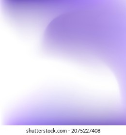 Trendy Vibrant Color Dynamic Gradient Background. Watercolor Fluid Cold White Fashion Swirl Gradient Mesh. Pastel Paint Purple Violet Wallpaper. Liquid Curve Lavender Spotlight Smooth Surface.
