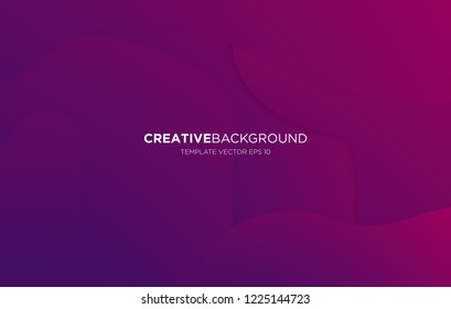 trendy wallpaper background with modern concept and gradient wave shape, vector eps 10