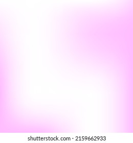 Trendy Watercolor Color Minimal Liquid Blurry Background. Light Pastel Vector Pink Gradient Mesh. Fashion Soft Empty Bright Digital Gradient Background. Barbie Smooth Vibrant White Blurred Texture.