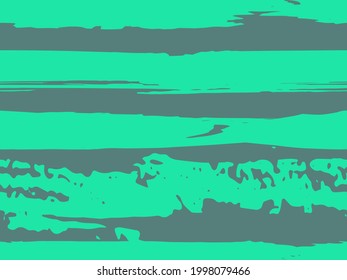 Trendfarbenes Aquarellmuster mit farbigen Streifen, die mit einem Pinsel gemalt werden. Trendy abstraktes, nahtloses Muster. Probieren Sie den modischen Stil aus. Abstrakte Textur. brüchiger Hintergrund. Vektorgrafik.