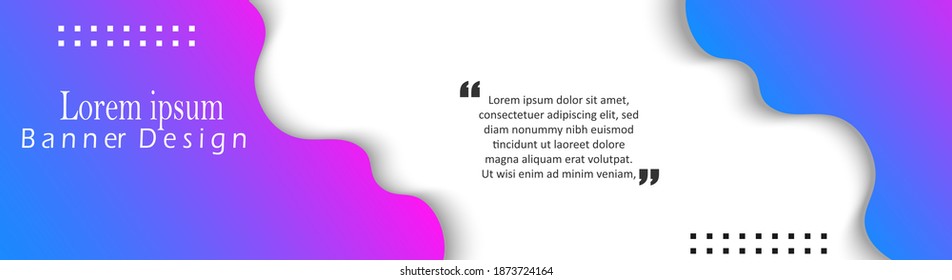 trendy web banner headliner with fluid and cool multicolor concept. fit for web promotion,ads,marketing,business, etc.