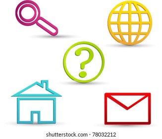 trendy web icons