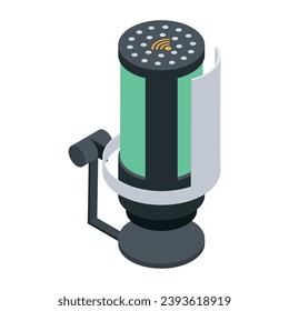 Trendy Webinar and Podcast Icon