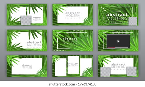 Trendy website templates, minimal presentation design. Multipurpose template for presentation slide, brochure cover, flyer and leaflet, corporate report, marketing, advertising, annual report, banner.