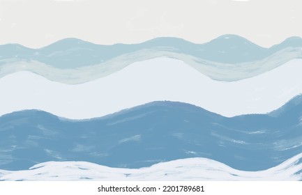 Trendy winter background. Holiday greeting card. Modern concept design.