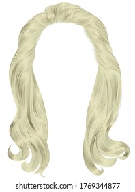  trendy woman long hairs  blond colors.beauty fashion . 
 realistic  graphic 3d