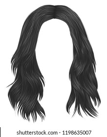  trendy woman long hairs gray colors .  beauty fashion . 
 realistic  graphic 3d